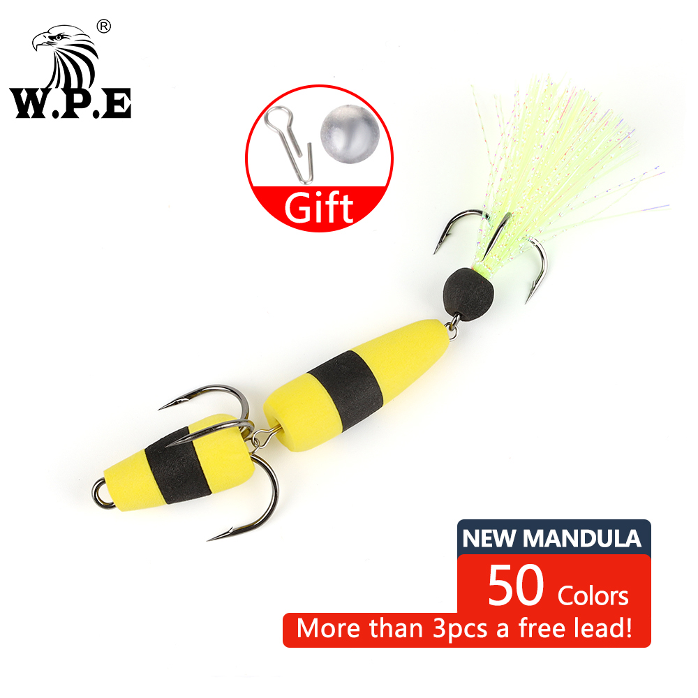 Fishing Equipment Brands - W.P.E flambant neuf MANDULA 50 couleurs