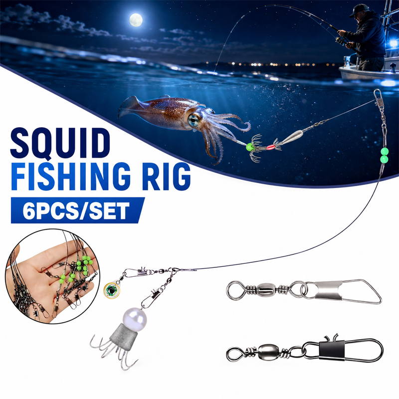 Fishing Equipment Line - 6 pièces de matériel de pêche