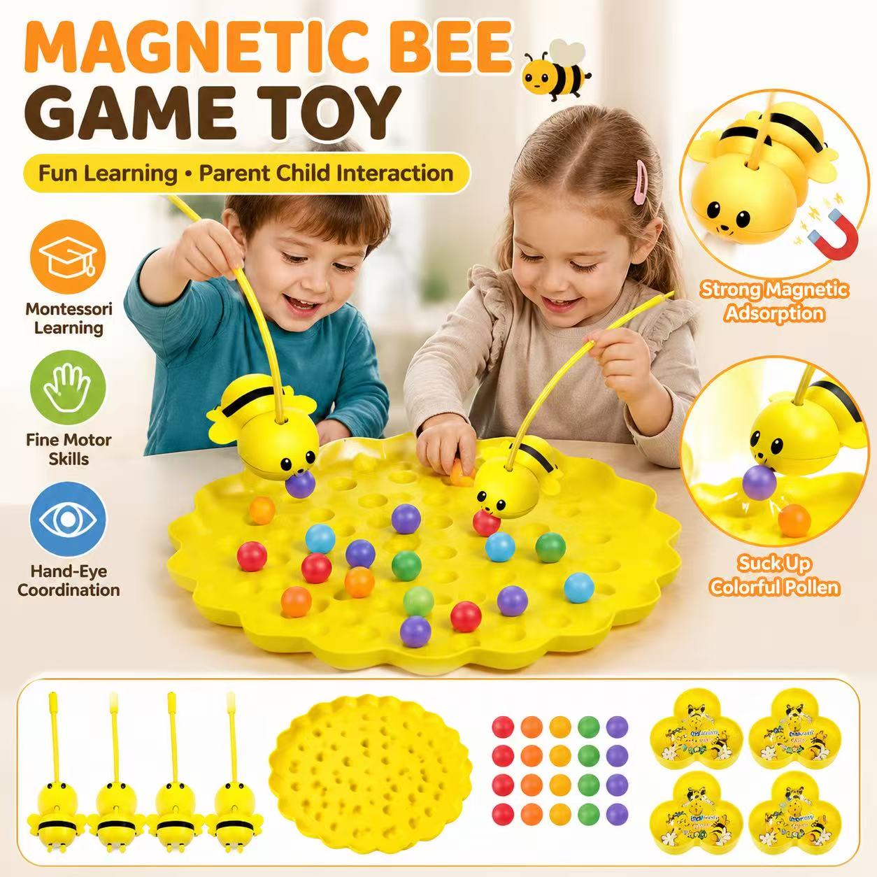 Fishing Equipment For Kids - Jeu magnétique mignon de la collecte