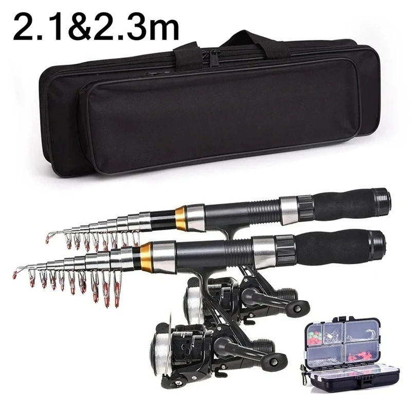 Fishing Equipment For Kids - BRAVMAK 2.1/2.3 mTelescopique canne à pêche