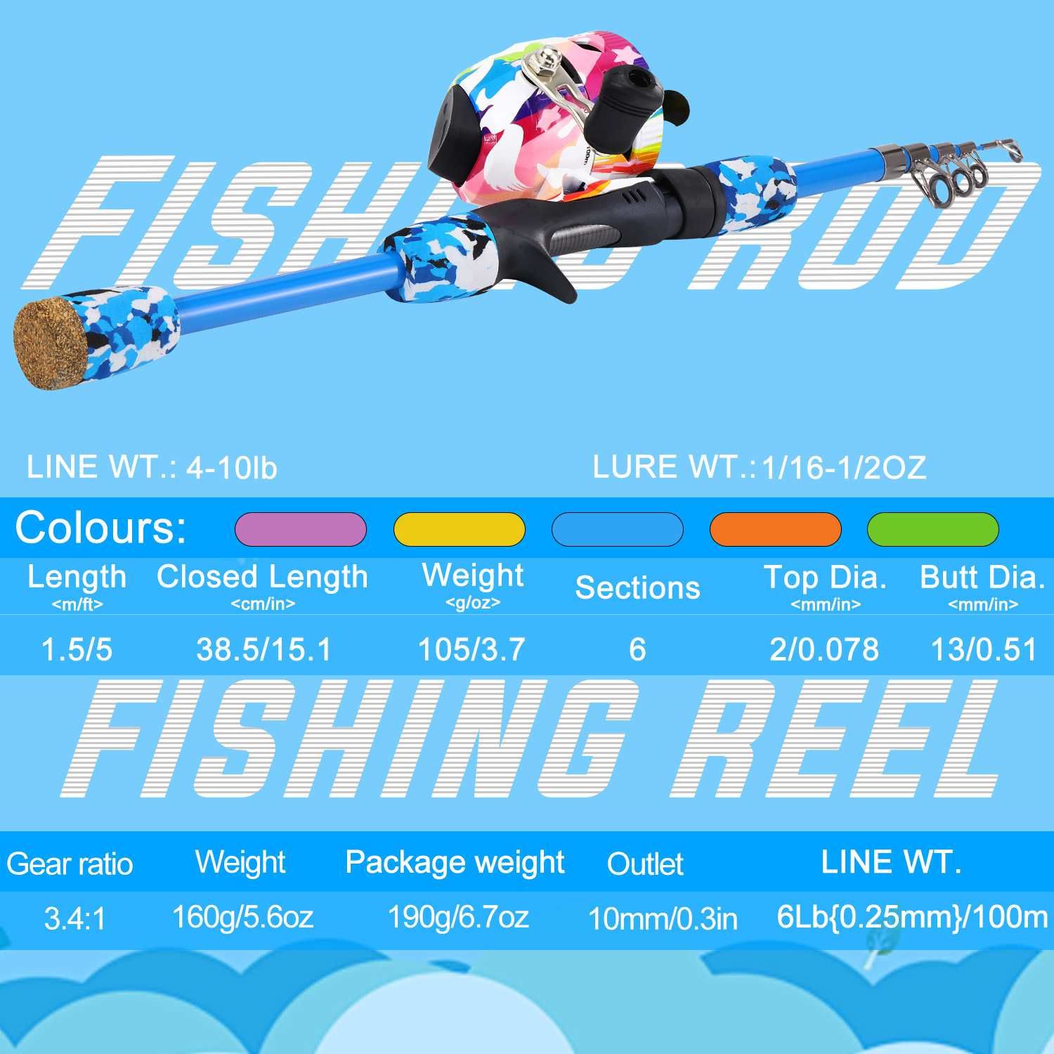 Sougayilang-Moulinet de pêche  - Fishing Equipment For Kids avis et prix