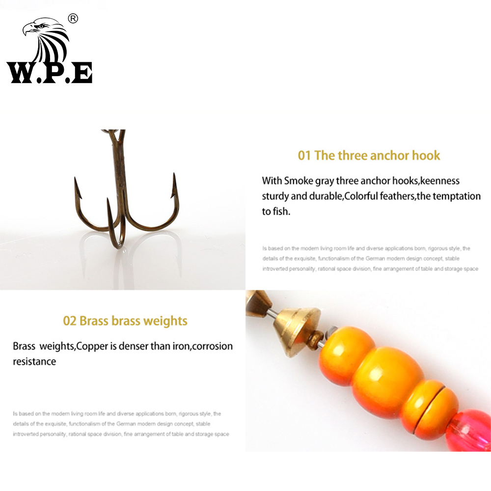 W.P.E tout nouveau leurre Spin - Fishing Equipment Brands avis et prix
