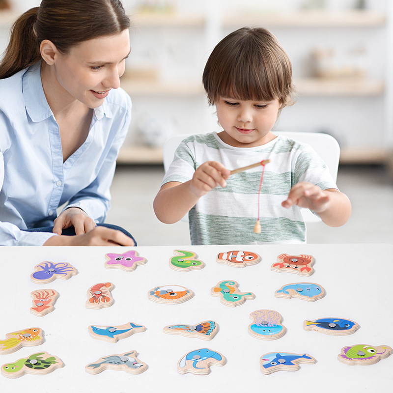 Jouets de pêche magnétiques en - Fishing Equipment For Kids avis et prix