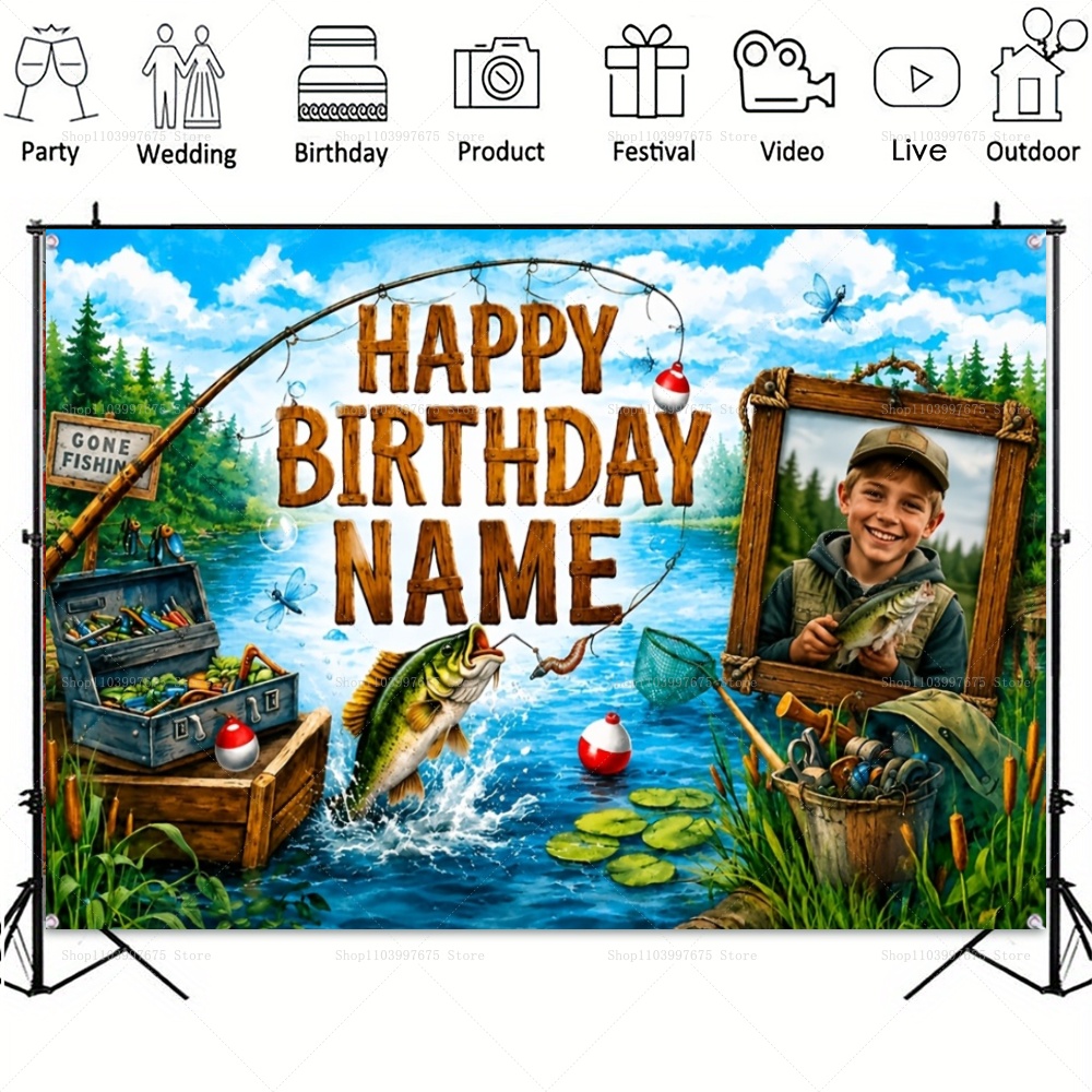 Toiles de fond personnalisées  - Fishing Equipment For Kids avis et prix