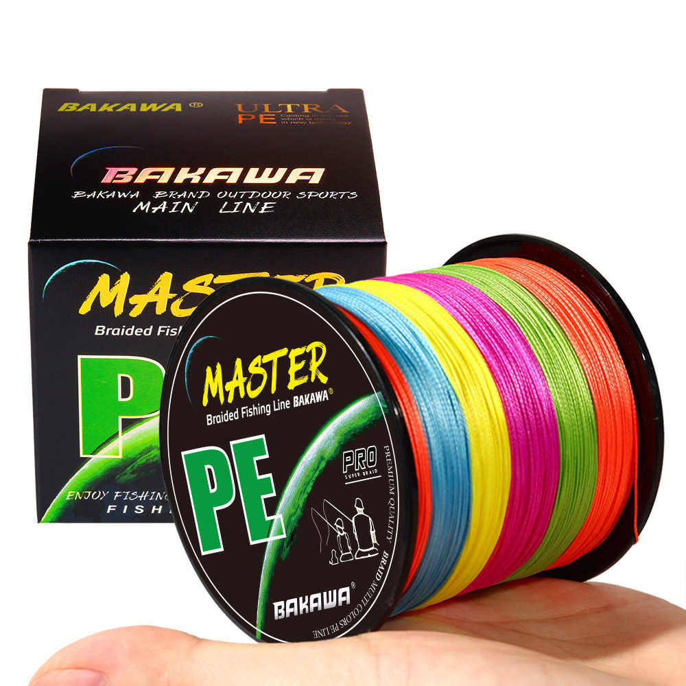 BAKAWA 4 brins tressé PE ligne - Fishing Equipment Clearance avis et prix